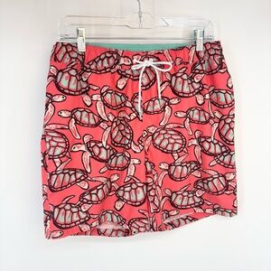 Bonobos Swim Trucks 7” Inseam Size Medium Sea Turtle Coral Mint